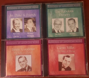 LEGENDS OF AMERICA MUSIC (LOT OF 4)NO SCRATCHES CLEAN (PLEASE READ) - Picture 1 of 2