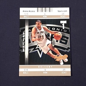 Tim Duncan 2003-04 Fleer Authentix Rookie Balcony 27/250 #7 San Antonio Spurs  - Picture 1 of 2