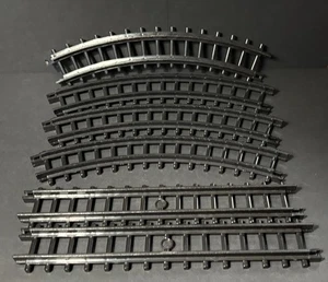 LEMAX Nordpolbahn Ersatz 4 Kurven & 2 gerade Kunststoffgleisteile - Bild 1 von 2