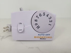 Biddeford TC11BA Electric Heating Blanket 4-Prong Controller White TESTED - Picture 1 of 3