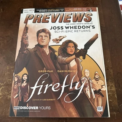 PREVIEWS CATALOG September 2018 New Ships Immediately — 第 1/3 张图片