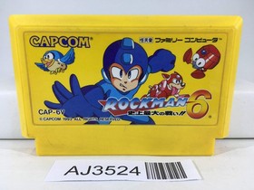 AJ3524 Rockman 6 MegaMan Nintendo Famicom NES Japan