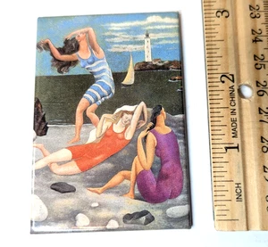Picasso The Bathers Art Ata Boy Fridge Magnet USA 90s - Picture 1 of 5