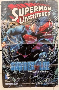 DC Comics Superman Unchained Snyder Lee Print Ad/Poster Superhero Promo Art - Picture 1 of 1
