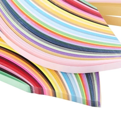 (3mm)720Pcs Quilling Paper Strips Paper Quilling Strips Multiple Colors Quilling - Image 1 of 4