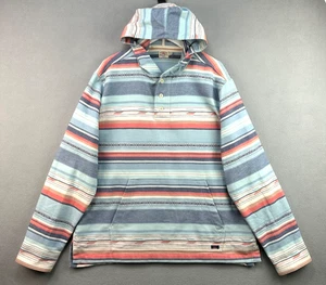 Faherty Pacific Poncho XL Hooded Pullover Southwestern Baja Blanket Hoodie $188 - Picture 1 of 7