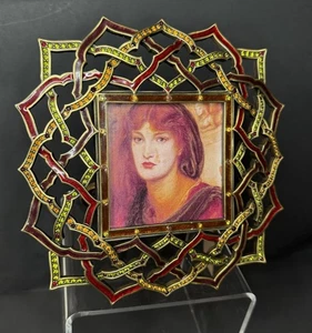 JAY STRONGWATER Arabesque Embellished Picture Frame 4" SQUARE - Picture 1 of 11