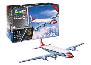 KIT MODELLINO AEREO STATICO REVELL C-54D BLU ANGELS THUNDERBIRDS PLATINUM 1/72 - Foto 1 di 5