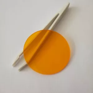 Filtro trasmissione infrarossi 530nm, vetro ottico arancione CB535 1PC - Foto 1 di 5
