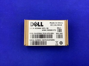 F/S C5RNH Dell 10GBase-SR SFP+ Transceiver Optique 0C5RNH AFBR-709SMZ-FT2 - Photo 1/4