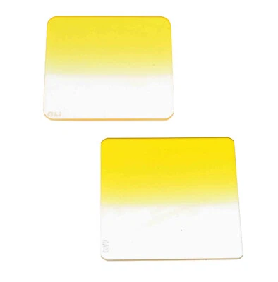 Yellow Gradient Filter Set Light & Dark Yellow Grads Kood A Size - Image 1 of 3
