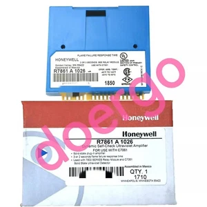1PCS New Honeywell R7861A 1026 Ultraviolet Flame Amplifier R7861A1026 Fast Ship - Picture 1 of 5