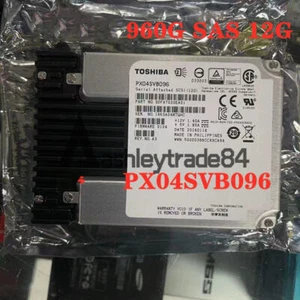 Toshiba Enterprise 960GB MLC SAS SSD 12G/s 2.5" PX04SVB096 PLP REV.NO.A3 - Afbeelding 1 van 1