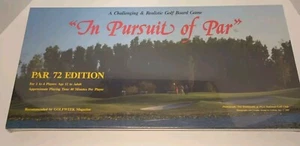 "The Pursuit of Par", Edizione Par 72, Gioco da Tavolo Golf, 1986 Nuovo Sigillato - Foto 1 di 3