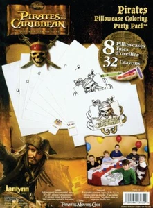Disney Pirates Pillowcase Art Party Pack - Picture 1 of 1