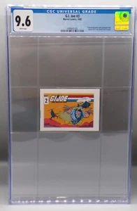 CGC 9.6 Marvel G.I. JOE Action Stars #2 GI JOE Starduster PROMO Mini Comic ARAH - Picture 1 of 4