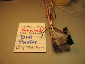 📈KENWOOD B210029-05 DIAL POINTER KT-413 KT-4133 STEREO TUNER - Picture 1 of 6
