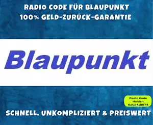 Blaupunkt Radio Code / Key Code BMW - Opel Car 300 Opel CD 300 SC 202 Car 2003 - Bild 1 von 4