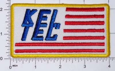 Second Amendment Keltec Patch Yellow Border Hook & Iron-On New B1005 - Image 1 of 2