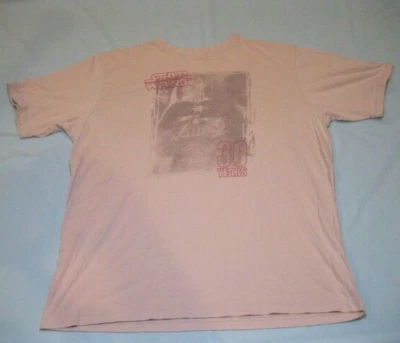 Star Wars Celebration IV Tee T-Shirt Darth Vader Tan Men's Size 2XL 30th Anniv - Image 1 of 4