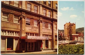 Vintage Stonewall Jackson Hotel Postcard Clarksburg West Virginia - Picture 1 of 2
