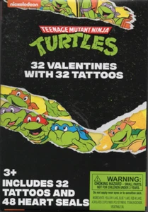 Paper Magic Group Teenage Mutant Ninja Turtles 32 San Valentín con 32 Tatuajes Nuevo - Imagen 1 de 2