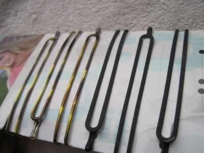 Open Design Betsy Metal Bobby Slides Hair Pins Goody Scunci White Copper Silver - Image 1 of 4