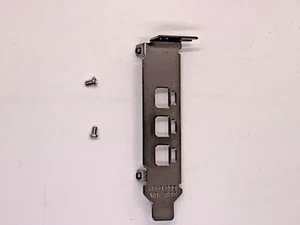 NVIDIA 0418-083 low-profile half height SFF bracket for Quadro P400 T400 - Picture 1 of 2