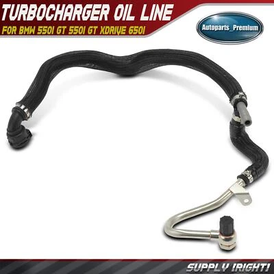 Turbocharger Oil Line for BMW F10 550i GT 550i GT xDrive 650i 650i Gran Coupe - Image 1 of 4