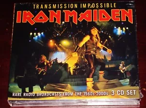 Iron Maiden: Transmission Impossible - Radio Broadcasts 3 CD Box Set 2022 UK NEW - Picture 1 of 2