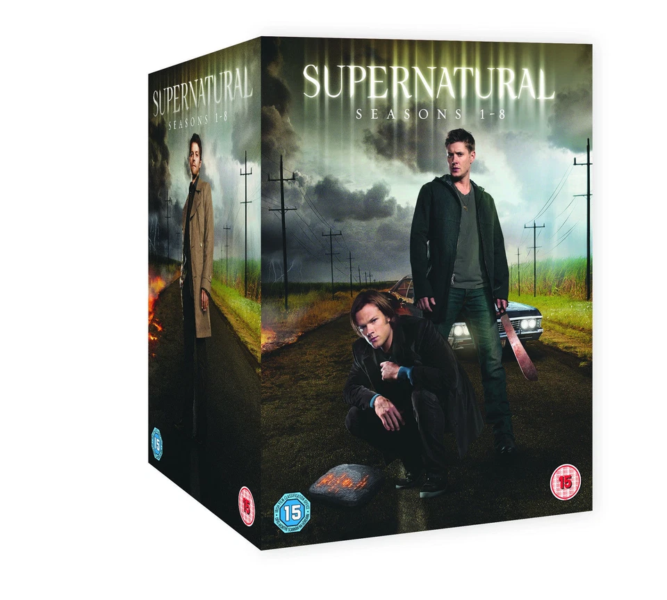 Supernatural - Season 1-8 Complete [DVD] [2005] {Free P&P Tracked 24} - Image 1 of 1