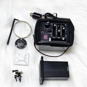 For Yamaha Acoustic Guitar Pickups 3-Bands Equalizer Tuner Preamp Piezo Pickups - Picture 1 of 15