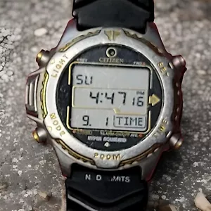 Vintage Citizen Promaster D208-089839 Hyper Aqualand 200M Uhr GN-4-S in sehr gutem Zustand - Bild 1 von 24
