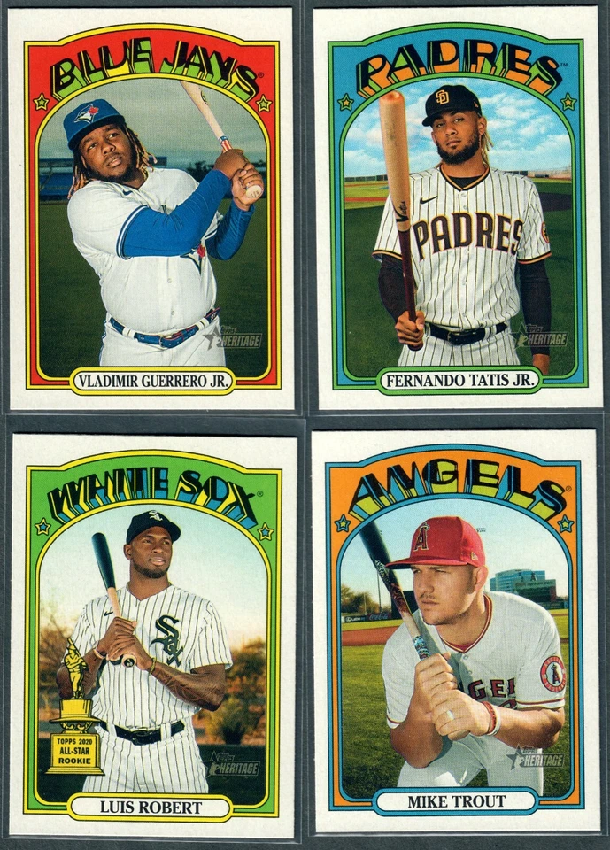 2021 Topps Heritage ~ You Pick! ~ Complete Your Set! #1-199 - Image 1 of 1