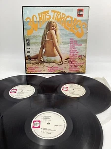 “30 HITS TROPICALES (DCM MEXICO 3x VINYL LP ) EX (rare!) - Picture 1 of 11
