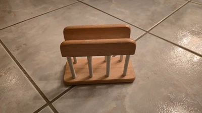 Wooden Napkin Holder Kitchen Organizer - Image 1 of 2