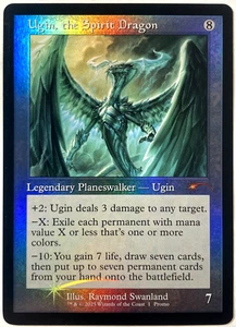 MTG Ugin, the Spirit Dragon (Retro Frame Foil) Secret Lair Promo 1 NM - Bild 1 von 6