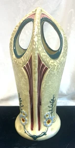 1920's Art Deco ROYAL DUX VASE Very Unique Style 1 1/2" VGC - Picture 1 of 5