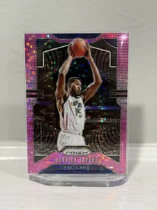 Derrick Favors 2019-20 Panini Prizm #169 Pink Pulsar Prizm /42 SSP Pelicans - Picture 1 of 3