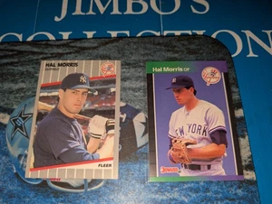 Hal Morris - 1989 Fleer #260 RC & Donruss Rookie - New York Yankees🔥⚾FREE SHIP! - Picture 1 of 5