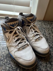 Nike Air Flight Falcon White Wolf Grey Soar 397204-140 Basketball Size 11.5 - Picture 1 of 17