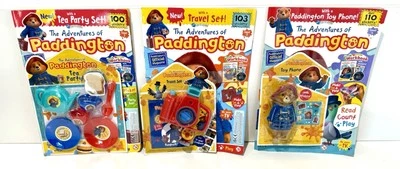 The Adventures of Paddington Magazines Issue 2 , 3 & 4  With Toys Rare  - Image 1 of 4