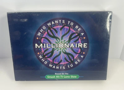 Vtg 2000 Who Wants To Be A Millionaire Board Game New/Factory Sealed Pressman - Image 1 of 4