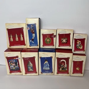 Lot Of 10 - 2003 Hallmark Keepsake Ornaments Series Sports Madame Alexander Misc - Picture 1 of 6