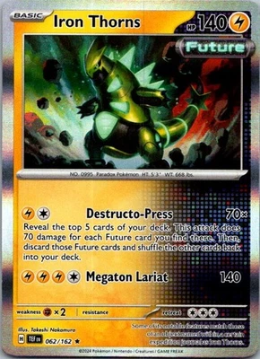 Iron Thorns Rare SV05: Temporal Forces 062/162 NM - Image 1 of 2