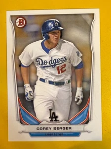 68350 2014 Bowman Draft Top Prospects #TP41 Corey Seager RC - Photo 1 sur 3