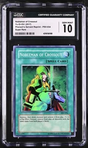 2017 Yugioh Nobleman of Crossout PSV-034 SimplyUnlucky Sign CGC 10 GEM MINT - Picture 1 of 2