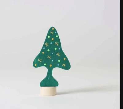 Grimms Stecker 03551 Weihnachtsbaum Steckfigur aus Holz +BONUS - Bild 1 von 2
