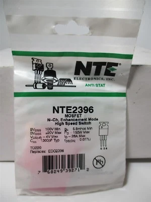 NTE (NTE2396) Integrated Circuit 2(12) Decoder for Remote Control System 2.4-12V - Image 1 of 2