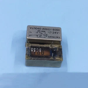 2Pcs SIEMENS V23040-A0004-B201 24VDC Metal Sealed DC Relay 6Pin - Picture 1 of 1